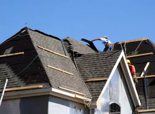 Residential Roofing being replaced with a new roof from Popejoy Roofing